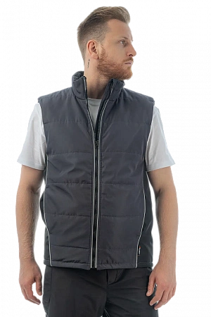 Утепленный жилет Brodeks KW 101, серый Brodeks в Тюмени 1