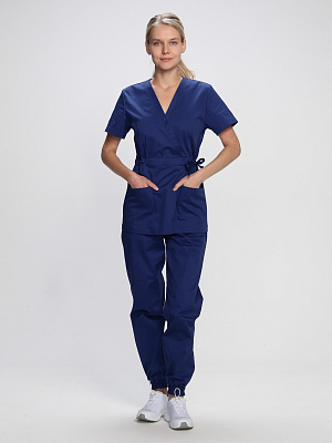 Костюм женский Сити-001 (тк.Смесовая,145) MedLine, т.синий MedLine в Тюмени 1