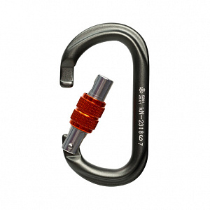 Ver 0261 Карабин «GRAY» овал с муфтой (Keylock) Vertical C в Тюмени 2