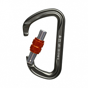 Ver 0262 Карабин «GRAY» трапеция с муфтой (Keylock) Vertical C в Тюмени 0