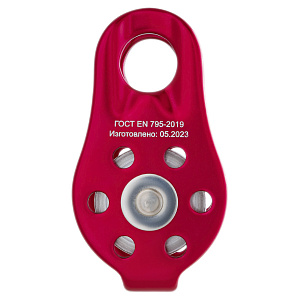 Блок-ролик одинарный «Спасатель» дюраль, Обычный Vento в Тюмени 0