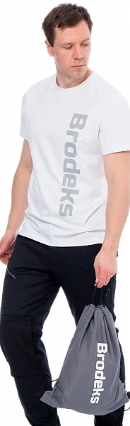 Сумка-мешок Brodeks KM140, серый Brodeks в Тюмени 0