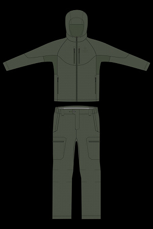 Костюм летний мужской GRIZZLY (KHAKI 362)-К Fantom Force в Тюмени