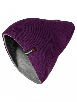 Шапка Brodeks Light Bicolor фиолетовый-серый Brodeks в Тюмени 1