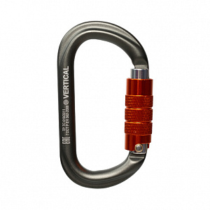 Ver 0261-2 Карабин «GRAY» овал автомат (Keylock) Vertical C в Тюмени 0