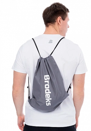 Сумка-мешок Brodeks KM140, серый Brodeks в Тюмени 1