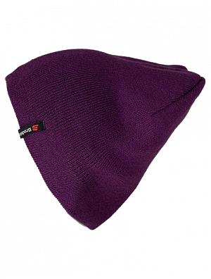 Шапка Brodeks Light Bicolor фиолетовый-серый Brodeks в Тюмени