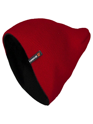 Шапка Brodeks bicolor красный-черный