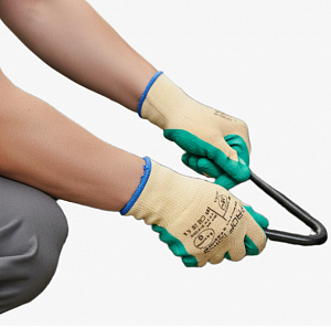 Перчатки ProfLineSpecialist полиэфирные с РЛ-покрытием, желтый
