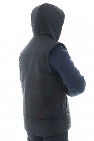 Утепленный жилет Brodeks KW 112, черный