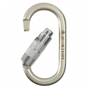 Ver 0238 Карабин овал стальной люкс автомат (Keylock) Vertical C в Тюмени 0