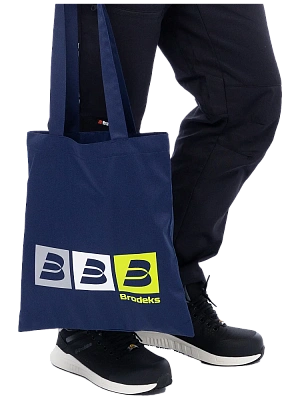 Шоппер Brodeks KM141, синий Brodeks в Тюмени